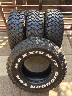 ยาง Mud Maxxis 31 10.5 R15 ปี16 ดอกเต็ม เนื้อนิ่มๆ ไม่มีปะ ราคาไม่แพง