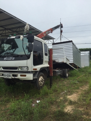 ขายเครนunic3.6ตัน2ชัก3ท่อนขาสูงยังติดกับรถอยู่