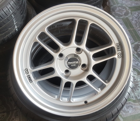 ขายล้อใหม่15 Rpf1 4รู100 ยางใหม่ 4 ล้อ