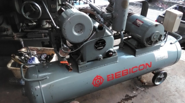 **ขายถูกๆ ปั้มลมมือสองจากญี่ปุ่น** HITACHI-BEBICON 3 แรง ถัง80ลิตร ทดสอบเรียบร้อย ทุกระบบทำงานได้ดีมากๆ นิ่งๆเงียบๆพร้อมใช้งานครับ