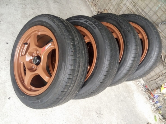 แม็กขอบ 15 ใส่รถ 4 รู 100 และ 114 ใส่ได้หลายรุ่น พร้อมยาง 6400 บาท แม็กขอบ 15 ใส่รถ 4 รู 100 และ 114 ใส่ได้หลายรุ่น พร้อมยาง 6400 บาท