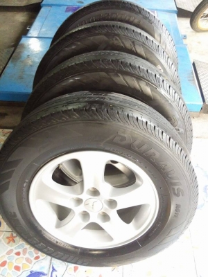 แม็กกระบะไทตั้นสภาพดี พร้อมยางดีปี 14 ราคา 4500 บาท แม็กกระบะไทตั้นสภาพดี พร้อมยางดีปี 14 ราคา 4500 บาท