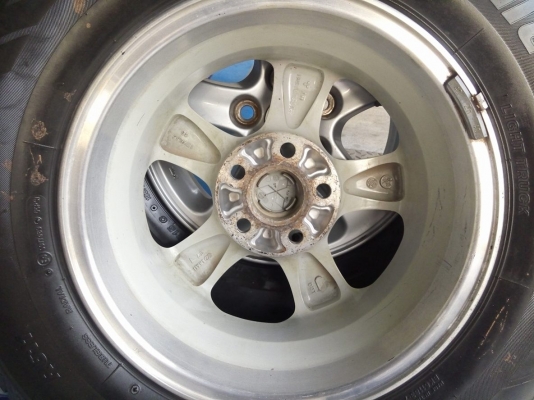 แม็กกระบะไทตั้นสภาพดี พร้อมยางดีปี 14 ราคา 4500 บาท แม็กกระบะไทตั้นสภาพดี พร้อมยางดีปี 14 ราคา 4500 บาท