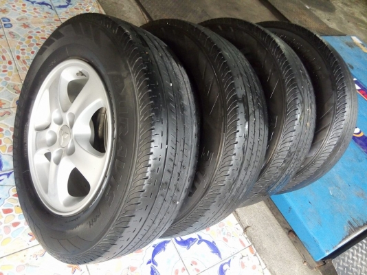 แม็กกระบะไทตั้นสภาพดี พร้อมยางดีปี 14 ราคา 4500 บาท แม็กกระบะไทตั้นสภาพดี พร้อมยางดีปี 14 ราคา 4500 บาท