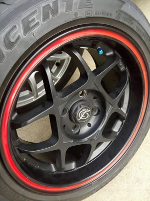 งานออโต้ออฟชั่นแม็ก D speed star 5 ขอบ 15 กว้าง 8 ออฟ 35 พร้อมยาง งานออโต้ออฟชั่นแม็ก D speed star 5 ขอบ 15 กว้าง 8 ออฟ 35 พร้อมยาง