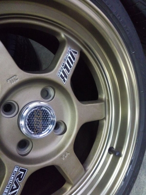 แม็กใหม่ TE37 ขอบ 15 กว้าง 8 พร้อมยาง 9900 บาท