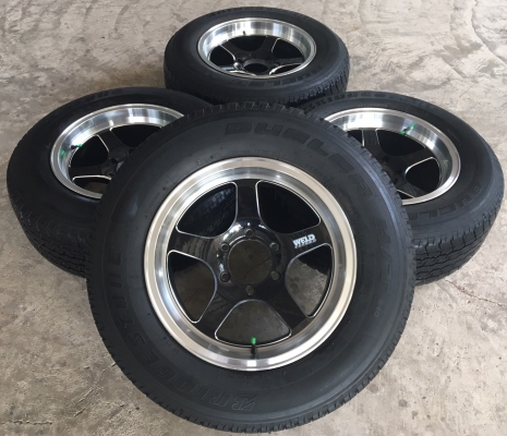 ล้อแม็ก WELD FORGED ขอบ 17 พร้อมยาง 255-65-17