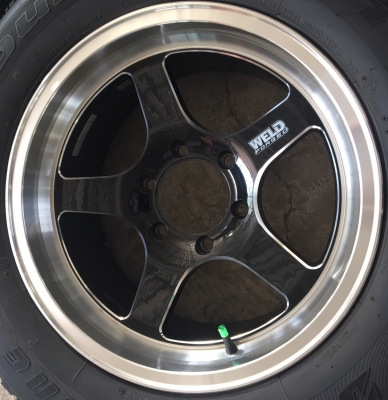 ล้อแม็ก WELD FORGED ขอบ 17 พร้อมยาง 255-65-17