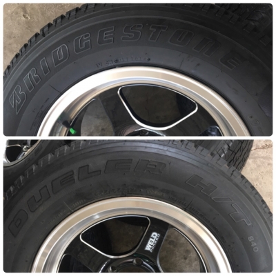 ล้อแม็ก WELD FORGED ขอบ 17 พร้อมยาง 255-65-17