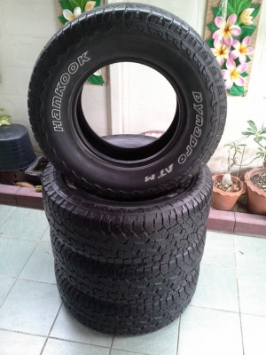 Hankook AT-M 265-70-16 ปี13 สภาพสวยๆ 1ชุด