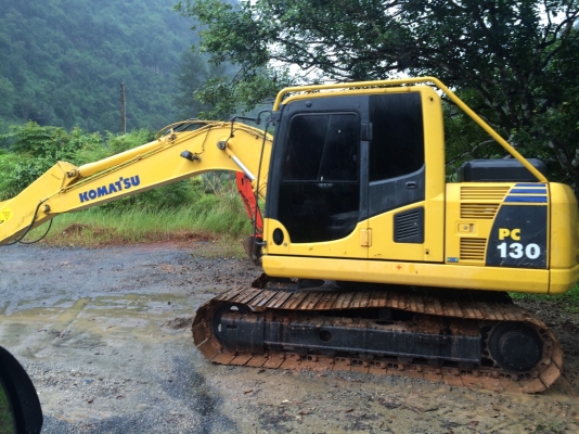 ขายรถแบคโฮ KOMATSU PC130-8 เอกสารใบแจ้งจำหน่าย ไมล์ 6387 ชม.ราคา 1650000