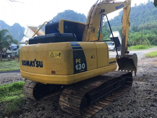 ขายรถแบคโฮ KOMATSU PC130-8 เอกสารใบแจ้งจำหน่าย ไมล์ 6387 ชม.ราคา 1650000 ขายรถแบคโฮ KOMATSU PC130-8 เอกสารใบแจ้งจำหน่าย ไมล์ 6387 ชม.ราคา 1650000
