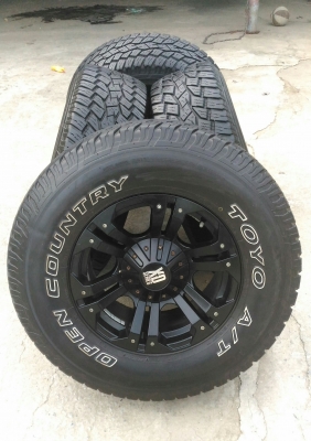 ขายล้อ XD 16x8 ออฟ 0 พร้อมยาง AT 265/70/16 สวยๆ ครับ