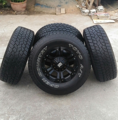 ขายล้อ XD 16x8 ออฟ 0 พร้อมยาง AT 265/70/16 สวยๆ ครับ ขายล้อ XD 16x8 ออฟ 0 พร้อมยาง AT 265/70/16 สวยๆ ครับ