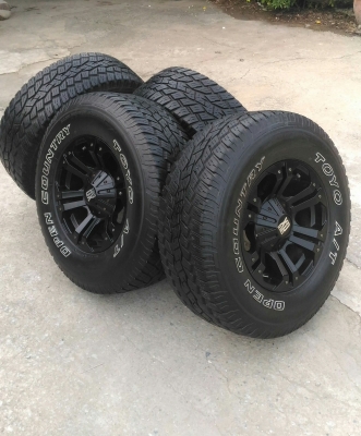 ขายล้อ XD 16x8 ออฟ 0 พร้อมยาง AT 265/70/16 สวยๆ ครับ ขายล้อ XD 16x8 ออฟ 0 พร้อมยาง AT 265/70/16 สวยๆ ครับ