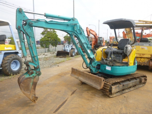 Kubota U-30-3 เก่าญี่ปุ่น แทรคเหล็ก มีไลน์หัวเจาะ