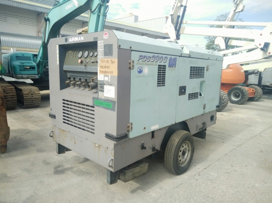 เครื่องปั๊มลม Airman PDS390S แบบ2ล้อลากจูง
