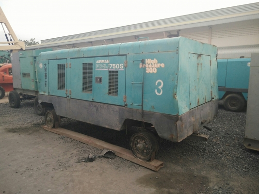 ปั๊มลม ยี่ห้อ Airman รุ่น PDSJ750S ทำลม 21 บาร์