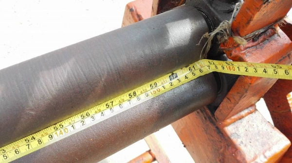 ** SOLD ** แท่นม้วนมือหมุน ขนาด 5 ฟุต 150 cm ม้วนสังกะสี/อลูมิเนียม/เหล็กบาง เอางานมาเทสได้