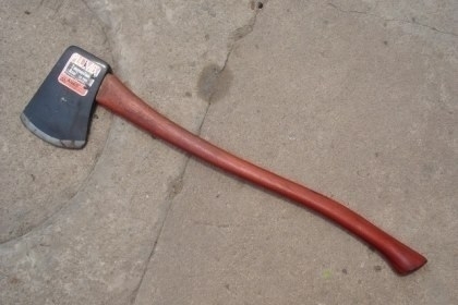ขายขวานพลัมเมกางายเก่าเก็บ PLUMB AXE Tasmanian Made in USA.