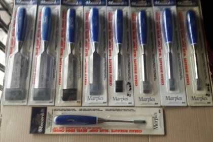 ขายชุด9ด้ามชุด สิ่วRecore made in England.ใหม่เก่าเก็บ