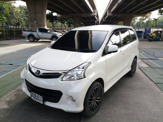 2013 toyota avenza 1.5s topสุด สีขาว รถมือเดียวสวย สภาพป้ายแดง