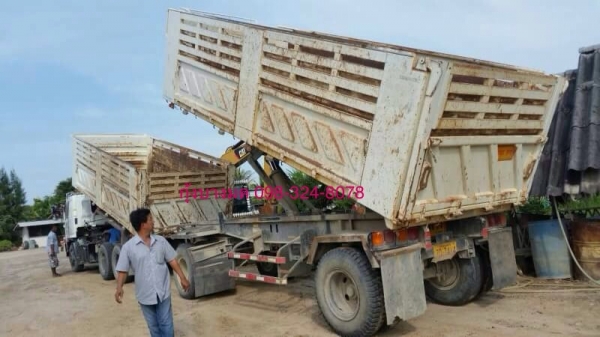 ขายรถพ่วง HINO FM8JNLD เครื่อง 251 แรง ปี 55 กระบะดัมพ์สามมิตร ลูก 2 เพลา ยางดีไมล์น้อย 190,xxx ทะเบียนพร้อม ขายรถพ่วง HINO FM8JNLD เครื่อง 251 แรง ปี 55 กระบะดัมพ์สามมิตร ลูก 2 เพลา ยางดีไมล์น้อย 190,xxx ทะเบียนพร้อม
