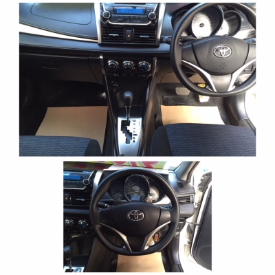 TOYOTA VIOS 1.5E เกียร์AT ปี2014 โทร 062-991-6649 ดาวออโต้เบสท์