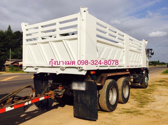 ขายรถพ่วงดัมพ์ HINO เครื่อง 344 แรง ปี 55 กระบะดีมพ์สามมิตร ลูก 3 เพลาแท้ ยางดี ทะเบียนพร้อม ขายรถพ่วงดัมพ์ HINO เครื่อง 344 แรง ปี 55 กระบะดีมพ์สามมิตร ลูก 3 เพลาแท้ ยางดี ทะเบียนพร้อม