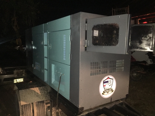 เครื่องปั่นไฟ 100kva.   พร้อมใช้งาน. ตู้เงียบ