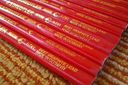 ขายดินสองานไม้เยอรมันเก่าเก็บแพ็ค 12ด้ามSTAEDTLER MOON Made in Germany.