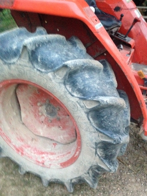 Kubota L3408 + ผาน5 + โรตารี่