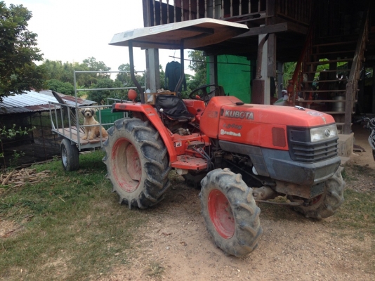 Kubota L3408 + ผาน5 + โรตารี่