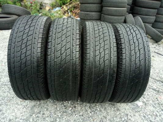 ขายยาง TOYO 265/70R16 MADE IN JAPAN ปี14 ดอกยางเต็มสวยเท่ากัน จำนวน 1 ชุด