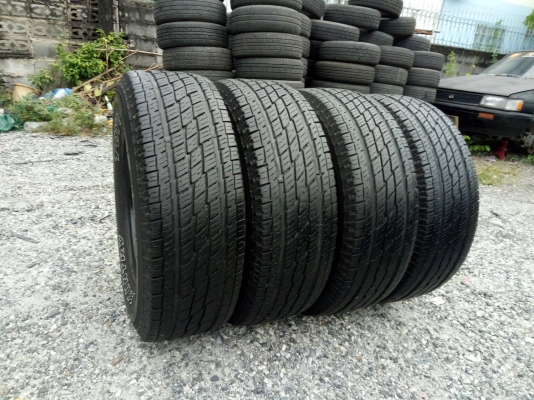 ขายยาง TOYO 265/70R16 MADE IN JAPAN ปี14 ดอกยางเต็มสวยเท่ากัน จำนวน 1 ชุด