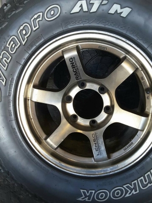 TE37 + Hankook AT 265-75-16 ปี12 สวยๆ 1ชุด TE37 + Hankook AT 265-75-16 ปี12 สวยๆ 1ชุด