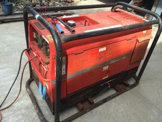 ขายเครื่องเชื่อมพร้อมปั่นไฟ Shindaiwa DGW400DM นำเข้ายุโรป