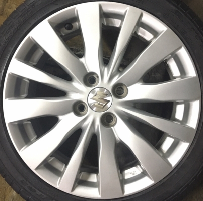 ล้อแม็ก Suzuki swift พร้อมยาง 205-45-16 ล้อแม็ก Suzuki swift พร้อมยาง 205-45-16