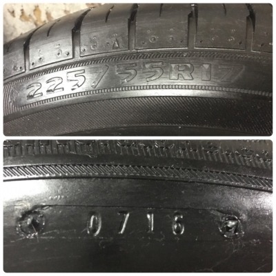 แม็ก V06 ขอบ 17 พร้อมยาง 225-55-17 ปี 16 แม็ก V06 ขอบ 17 พร้อมยาง 225-55-17 ปี 16