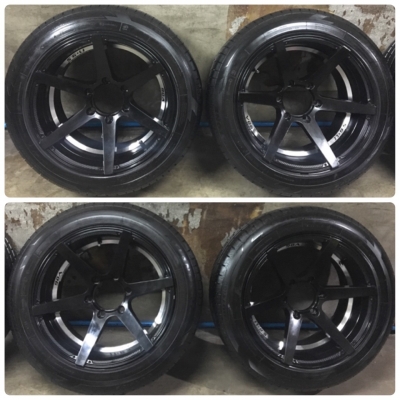 แม็ก V06 ขอบ 17 พร้อมยาง 225-55-17 ปี 16