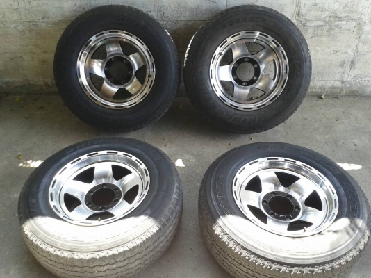 ล้อใหม่ขอบ16นิ้ว6รู แถมยางเปอเซน ชุดนี้ ราคา 7800 บาท