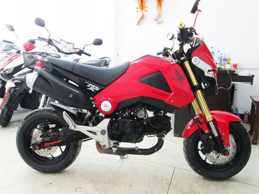 (รถบ้านฝากขาย) ขาย Honda Msx ภาษีปี 2560 เครื่องหัวฉีดประหยัดน้ำมัน สีแดง ดำ  จด 26 มิถุนายน 2556 ราคา 31900 บาท