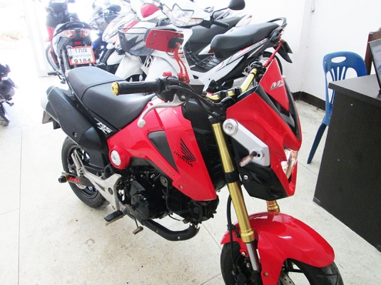 (รถบ้านฝากขาย) ขาย Honda Msx ภาษีปี 2560 เครื่องหัวฉีดประหยัดน้ำมัน สีแดง ดำ  จด 26 มิถุนายน 2556 ราคา 31900 บาท