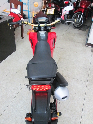 (รถบ้านฝากขาย) ขาย Honda Msx ภาษีปี 2560 เครื่องหัวฉีดประหยัดน้ำมัน สีแดง ดำ  จด 26 มิถุนายน 2556 ราคา 31900 บาท