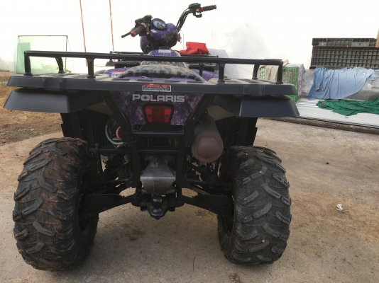 ATV 4X4 POLARIS 500 H.O.SPORTSMAN AWD WARN WINCH ATV 4X4 POLARIS 500 H.O.SPORTSMAN AWD WARN WINCH