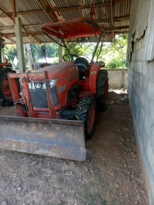 ขายรถไถ แทรคเตอร์คูโบต้า L3608 ดันหน้า ผายหลัง โรตารี่ ทำงานน้อยเครื่องดี เอกสารเล่มทะเบียนครบ