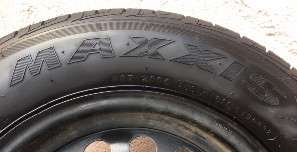 ยางป้ายแดง 185-65-14 MAXXIS ปี16 ยางป้ายแดง 185-65-14 MAXXIS ปี16