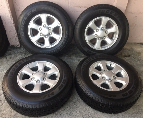 ล้อแม็ก ISUZU NEW D-MAX 1.9 Blue Power พร้อมยาง245-70-16 ปลายปี 15