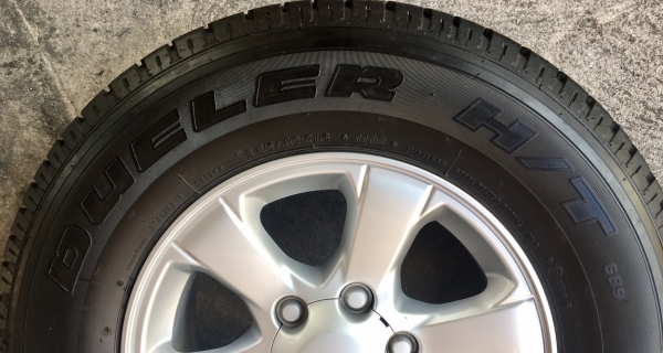 ยาง Bridgestone 245-70-16 ปลายปี 15 ยาง Bridgestone 245-70-16 ปลายปี 15