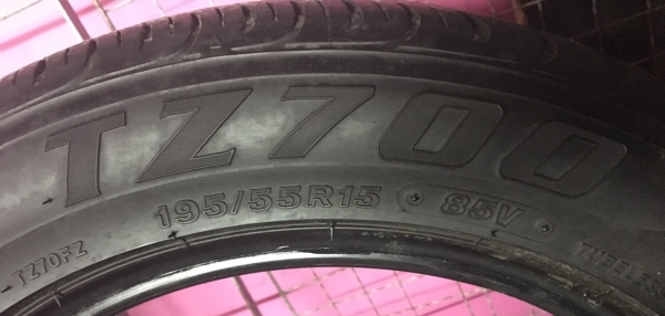 ยาง Firestone 195-55-15 ปี 13 ยาง Firestone 195-55-15 ปี 13